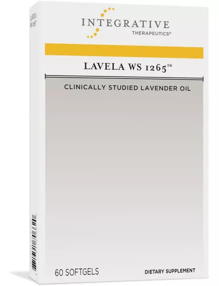 Integrative Therapeutics Lavela WS 1265 / Лавела ефірна олія лаванди для внутрішнього прийому 60 капсул в магазине биодобавок nutrido.shop
