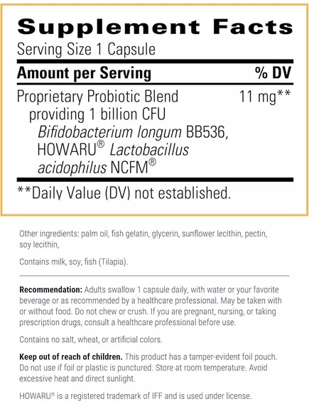 Integrative Therapeutics Probiotic Pearls / Пробиотик для поддержки кишечной микрофлоры 90 капсул, фото 2 в магазине биодобавок nutrido.shop