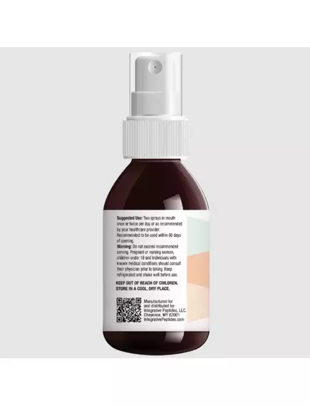 INTEGRATIVE PEPTIDES KPV ULTRA ORAL SPRAY / ПЕПТИДИ КПВ ПІДТРИМКА ІМУННОГО БАЛАНСУ 500 МКГ 60 ПОРЦІЙ, фото 3 від магазину біодобавок nutrido.shop