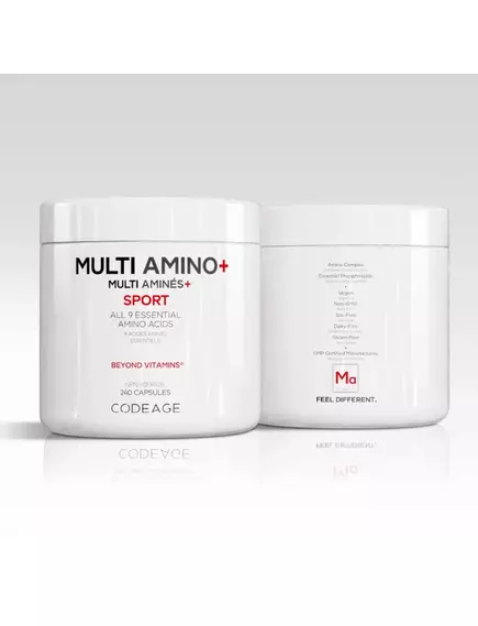 CodeAge Liposomal Multi Amino / Липосомальные незаменимые аминокислоты 240 капсул, фото 9 в магазине биодобавок nutrido.shop