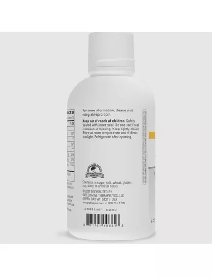 INTEGRATIVE THERAPEUTICS LIQUID CALCIUM MAGNESIUM / РІДКИЙ КАЛЬЦІЙ-МАГНІЙ (1:1) ЯГІДНИЙ СМАК 480 МЛ, фото 3 від магазину біодобавок nutrido.shop