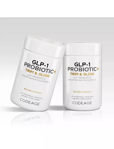 CodeAge GLP-1 Probiotic+ / Пробіотик GLP-1 Акермансія + Інулін 30 капсул, фото 4 від магазину біодобавок nutrido.shop
