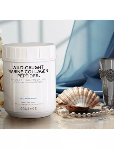 CodeAge Wild Caught Marine Collagen Peptides / Морской коллаген пептиды 450 г, фото 16 в магазине биодобавок nutrido.shop