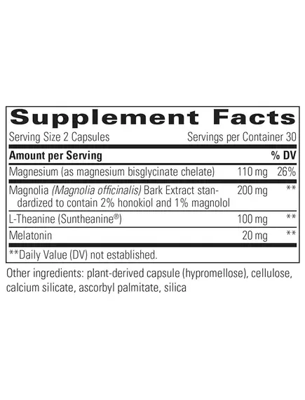 Integrative Therapeutics ProThrivers Wellness Sleep / Підтримка здорового сну 60 капсул, фото 3 в магазине биодобавок nutrido.shop