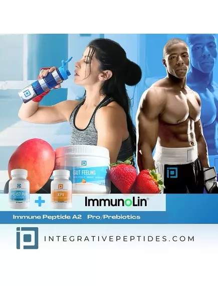 Integrative Peptides KPV / Пептиди КПВ підтримка імунного балансу 500 мкг 60 капсул, фото 6 від магазину біодобавок nutrido.shop