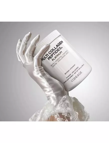 CodeAge Multi Collagen Peptides Powder Platinum / Пептиды коллагена обогащенные витаминами 326 г, фото 16 в магазине биодобавок nutrido.shop