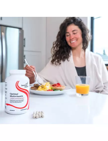Seeking Health Optimal Multivitamin Plus / Мультивитамины плюс 240 капсул, фото 13 в магазине биодобавок nutrido.shop