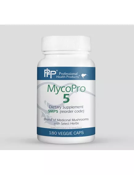 Professional Health Products MycoPro 5 / МікоПро 5 суміш медичних грибів і трав 180 капсул від магазину біодобавок nutrido.shop
