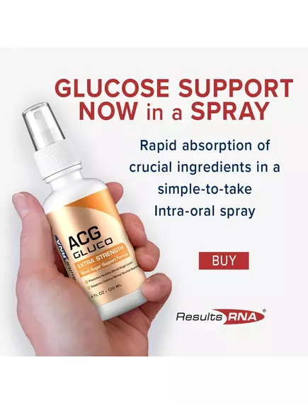 Results RNA ACG Gluco Extra Strength / Підтримка рівня цукру в крові 60 мл, фото 5 в магазине биодобавок nutrido.shop
