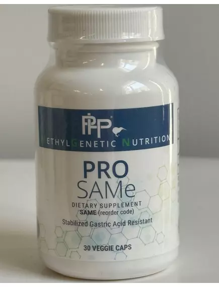 Professional Health Products Pro SAMe / САМе S-аденозил-L-метионин 200 мг 30 капсул, фото 4 в магазине биодобавок nutrido.shop