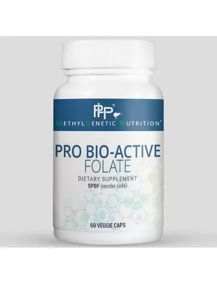 Professional Health Products Pro Bio-Active Folate / Витамин В9 L-5-метилтетрагидрофолат 60 капсул в магазине биодобавок nutrido.shop