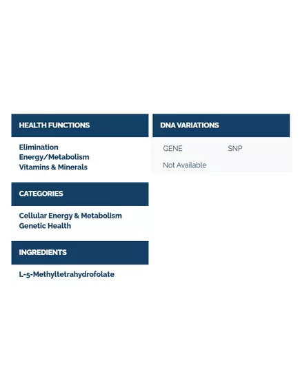 Professional Health Products Pro Bio-Active Folate / Витамин В9 L-5-метилтетрагидрофолат 60 капсул, фото 3 в магазине биодобавок nutrido.shop