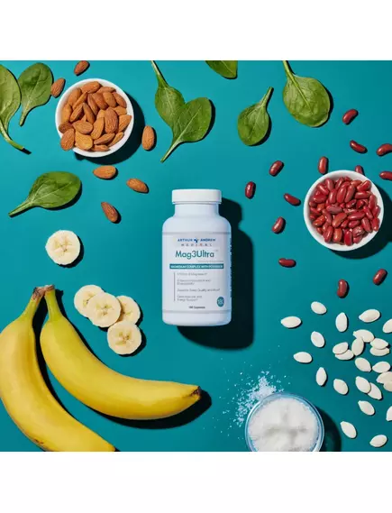 Arthur Andrew Mag3Ultra / Магній три форми 90 капсул, фото 6 від магазину біодобавок nutrido.shop