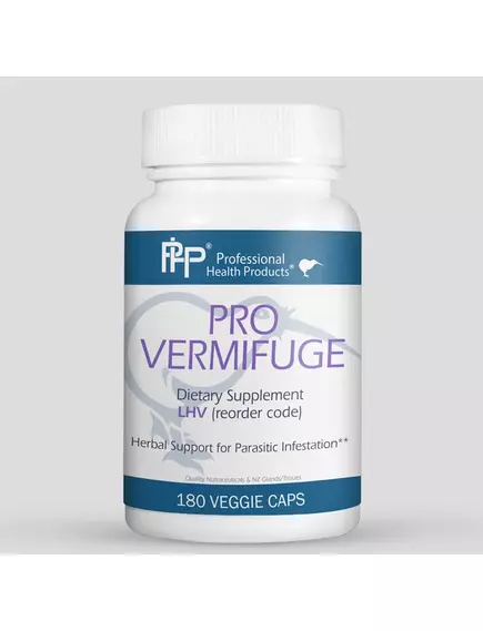 Professional Health Products Pro Herb Vermifuge / Протипаразитарний засіб 180 капсул від магазину біодобавок nutrido.shop