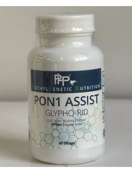 Professional Health Products Pon 1 Assist Glypho-Rid / Підтримка виведення токсинів 60 капсул, фото 4 від магазину біодобавок nutrido.shop
