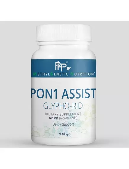 Professional Health Products Pon 1 Assist Glypho-Rid / Підтримка виведення токсинів 60 капсул від магазину біодобавок nutrido.shop