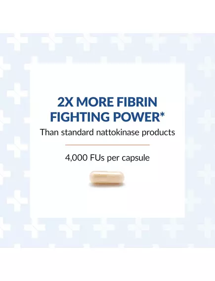 Arthur Andrew Nattovena / Наттокіназа для здоров'я серцево-судинної системи 30 капсул, фото 3 в магазине биодобавок nutrido.shop