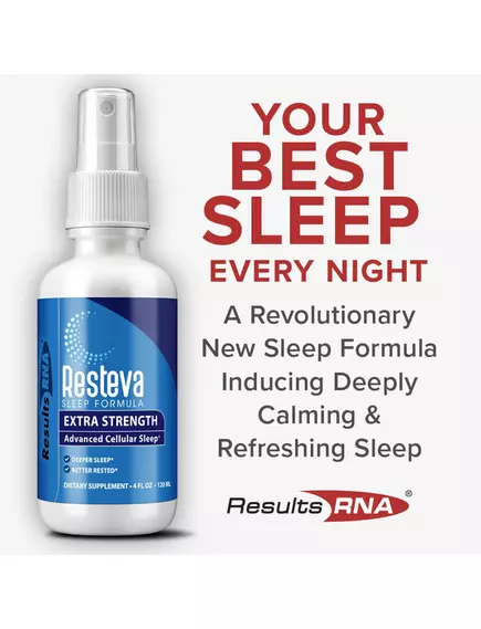 Results RNA Resteva Sleep Extra Strength / Підтримка здорового сну 60 мл, фото 3 від магазину біодобавок nutrido.shop
