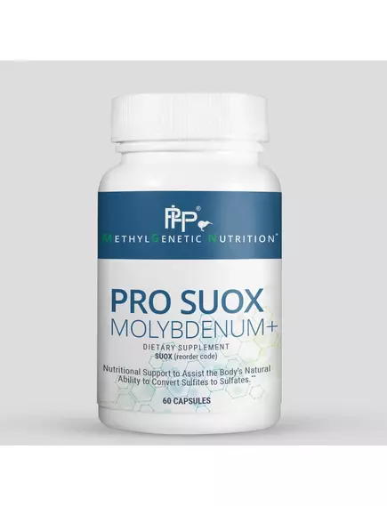 Professional Health Products Pro SUOX / Підтримка при сульфітах із молібденом 60 капсул від магазину біодобавок nutrido.shop