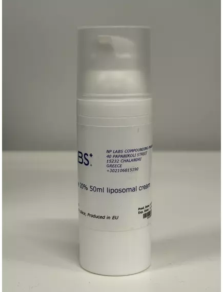 TESTOSTERONE 20% 50ml liposomal cream, фото 4 в магазине биодобавок nutrido.shop