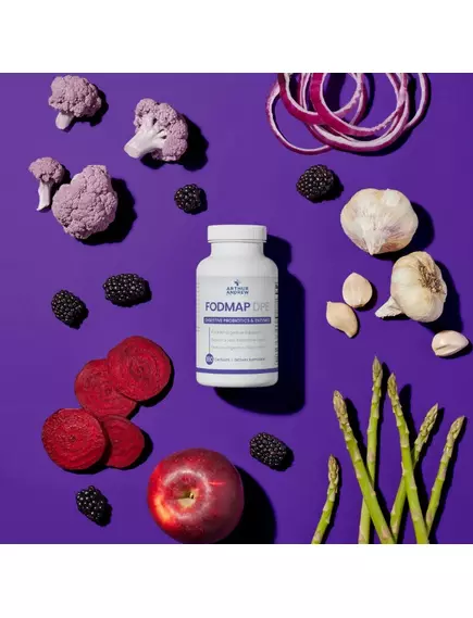 Arthur Andrew Fodmap DPE / Фодмап травні ферменти для вуглеводів 180 капсул, фото 4 в магазине биодобавок nutrido.shop