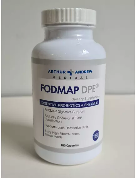 Arthur Andrew Fodmap DPE / Фодмап травні ферменти для вуглеводів 180 капсул, фото 8 в магазине биодобавок nutrido.shop