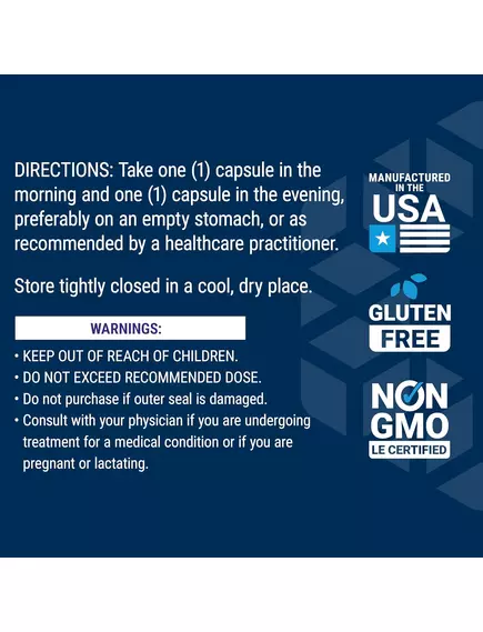 Life Extension Alpha-Lipoic Acid with Biotin / Альфа-ліпоєва кислота з біотином 60 капсул, фото 7 від магазину біодобавок nutrido.shop