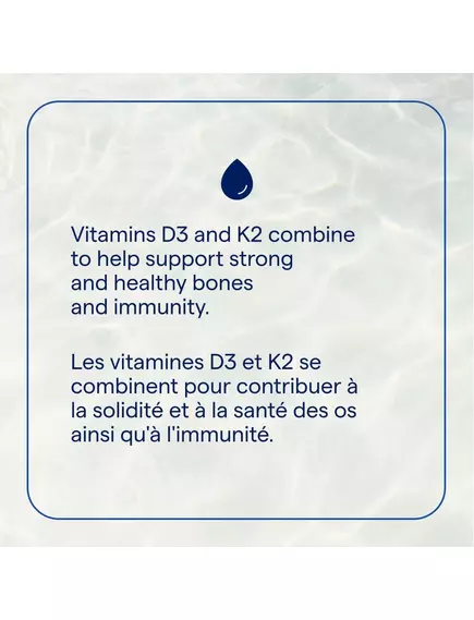 Trace Minerals Ionic Vitamin D3+K2 / Іонні вітаміни Д3 K2 5000 МО 15 мл, фото 4 в магазине биодобавок nutrido.shop