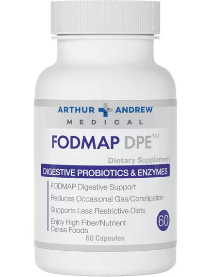 Arthur Andrew Fodmap DPE / Фодмап пищеварительные ферменты для углеводов 60 капсул в магазине биодобавок nutrido.shop