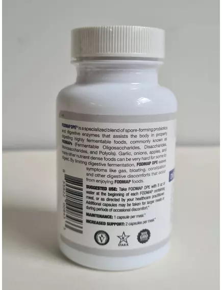 Arthur Andrew Fodmap DPE / Фодмап пищеварительные ферменты для углеводов 60 капсул, фото 10 в магазине биодобавок nutrido.shop