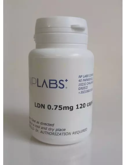 LDN 0,75 MG 120 CAPS в магазине биодобавок nutrido.shop