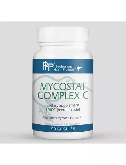 Professional Health Products Mycostat Complex C / Контроль надмірного зростання кишкових дріжджів та грибків 90 капсул від магазину біодобавок nutrido.shop