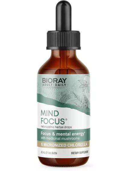 Bioray Mind Focus / М'яка детоксикація для ясності розуму 59 мл від магазину біодобавок nutrido.shop