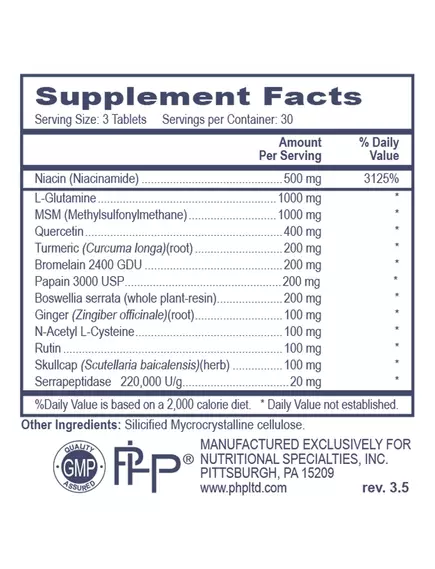 Professional Health Products Stop Inflam / Стоп Iнфлам підтримка запальної відповіді 90 таблеток, фото 2 від магазину біодобавок nutrido.shop