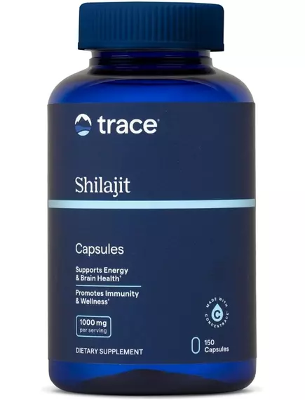 Trace Minerals Shilajit / Смола мумійо фульвова кислота та мінерали 150 капсул від магазину біодобавок nutrido.shop