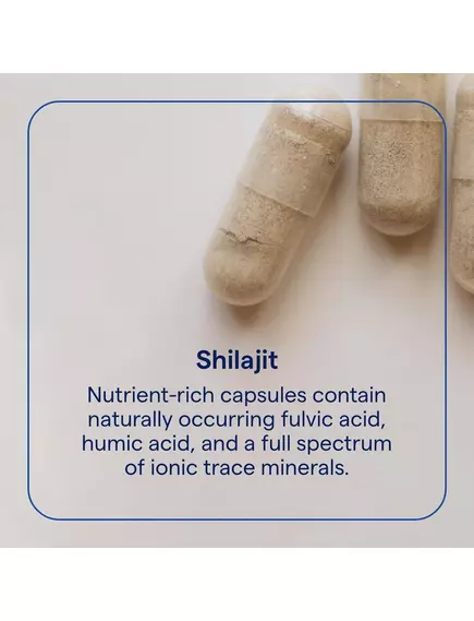 Trace Minerals Shilajit / Смола мумійо фульвова кислота та мінерали 150 капсул, фото 3 від магазину біодобавок nutrido.shop