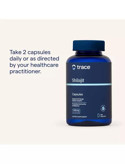 Trace Minerals Shilajit / Смола мумійо фульвова кислота та мінерали 150 капсул, фото 4 від магазину біодобавок nutrido.shop