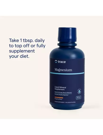 Trace Minerals Magnesium Tangerine / Магній смак мандарин 473 мл, фото 5 в магазине биодобавок nutrido.shop