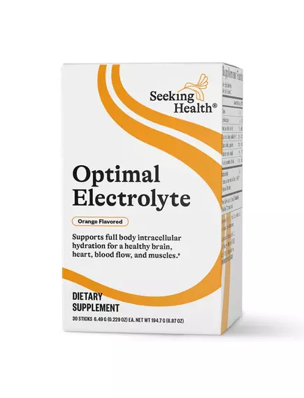 Seeking Health Optimal Electrolyte Orange / Оптимальные электролиты апельсиновый вкус 30 саше, фото 4 в магазине биодобавок nutrido.shop