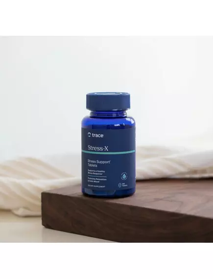 Trace Minerals Stress-X Support / Поживні речовини підтримка при стресі 120 таблеток, фото 4 в магазине биодобавок nutrido.shop