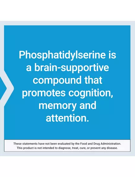 Life Extension PS Caps / Фосфатидилсерин 100 мг підтримка роботи мозку 100 капсул, фото 7 від магазину біодобавок nutrido.shop