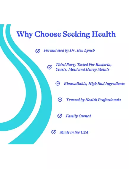 Seeking Health Homocysteine Nutrients (Formerly HomocysteX Plus) / Здоровый уровень гомоцистеина 60к, фото 9 в магазине биодобавок nutrido.shop