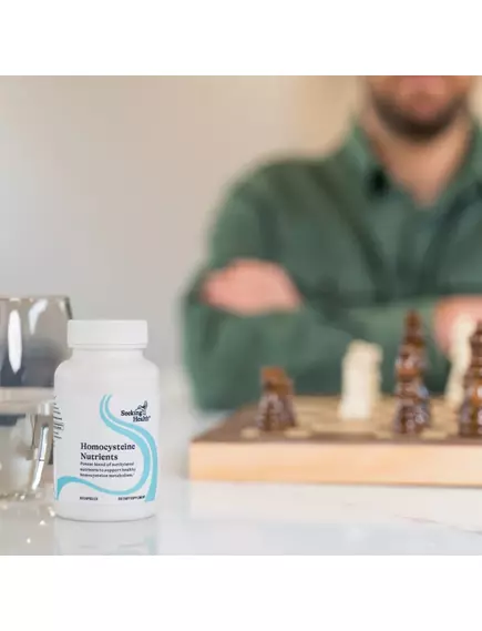 Seeking Health Homocysteine Nutrients (Formerly HomocysteX Plus) / Здоровый уровень гомоцистеина 60к, фото 10 в магазине биодобавок nutrido.shop