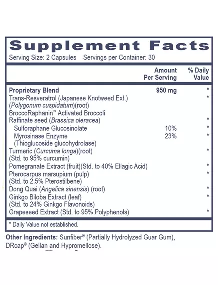 Professional Health Products Nrf2 Accelerator Longevity Boost 1 / Підтримка шляху Nrf2 60 капсул, фото 2 від магазину біодобавок nutrido.shop