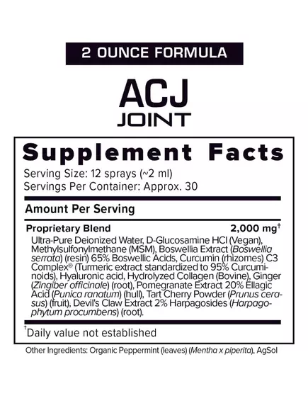 Results RNA ACJ Joint Extra Strength / Підтримка здоров'я суглобів і м'язів 60 мл, фото 2 від магазину біодобавок nutrido.shop