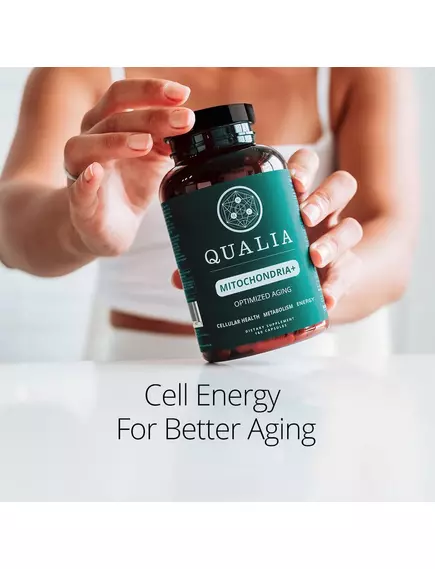 Neurohacker Qualia Life / Энергия клеток для здорового долголетия 120 капсул, фото 10 в магазине биодобавок nutrido.shop