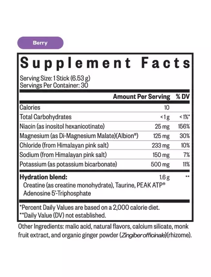 Seeking Health Optimal Electrolyte Berry / Оптимальные электролиты ягодный вкус 30 саше, фото 5 в магазине биодобавок nutrido.shop