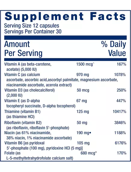 Life Extension Mix/ Комплекс витаминов, минералов, экстракты овощей, фруктов и растений 360 капсул, фото 2 в магазине биодобавок nutrido.shop