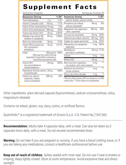Integrative Therapeutics Osteoprime Forte / Остеопрайм Форте підтримання здоров'я кісток 120 капсул, фото 2 від магазину біодобавок nutrido.shop