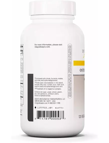 Integrative Therapeutics Osteoprime Forte / Остеопрайм Форте підтримання здоров'я кісток 120 капсул, фото 3 від магазину біодобавок nutrido.shop